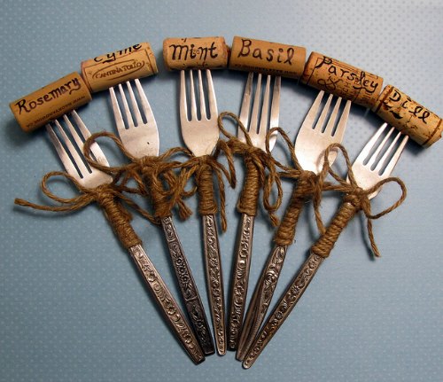 garden fork labels