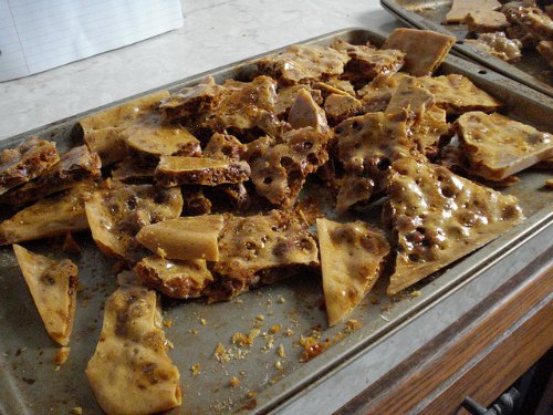 peanut brittle