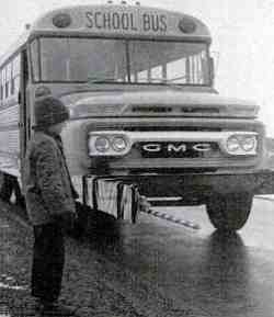 crossing gate on school bus