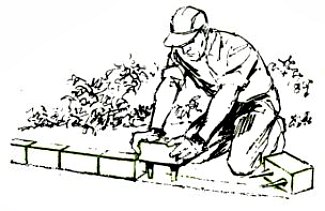 Garden Edging Blocks