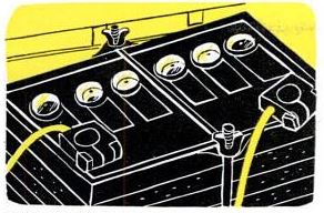 transparent battery caps