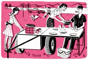 a-light-picnic-trailer picnic trailer