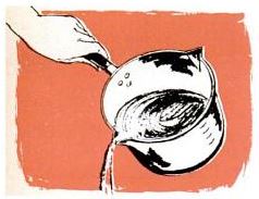 cooking-pot left and right handed cooking pot